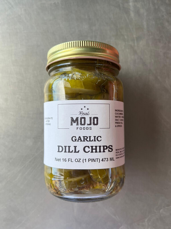 Real Mojo Spicy Garlic Dill Chips