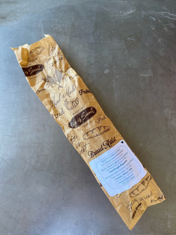 Mark Mena Baguette Sour Dough/each