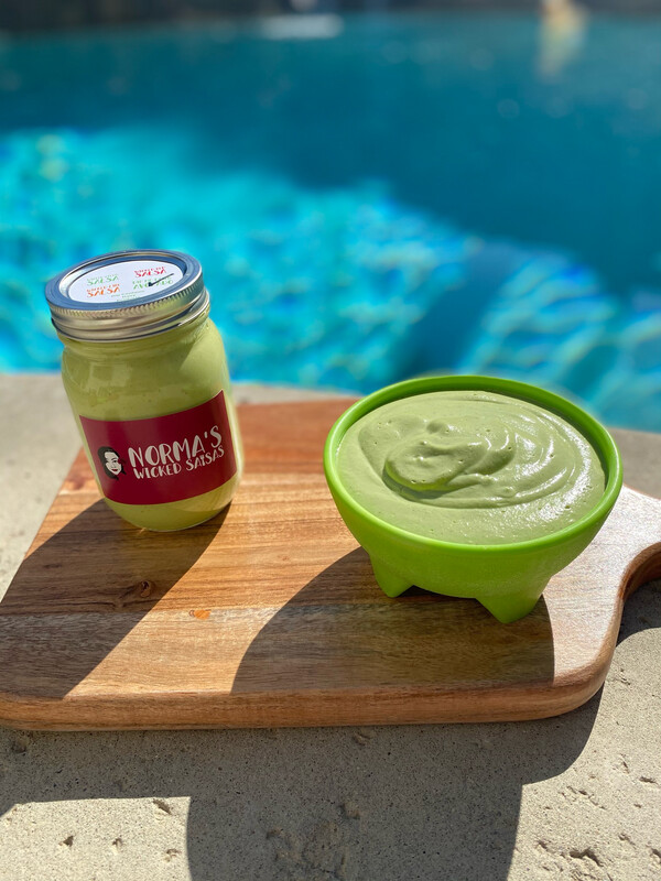 Norma's Wicked Salsa Avocado Dip