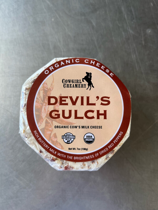 Cheese Cowgirl Creamery Organic Devils Gulch CA 7 oz