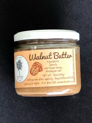 Nut Butter Walnut 12 oz