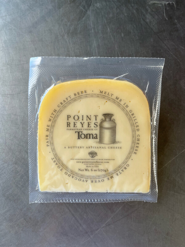 Cheese Pt Reyes Toma Wedges CA 6 oz