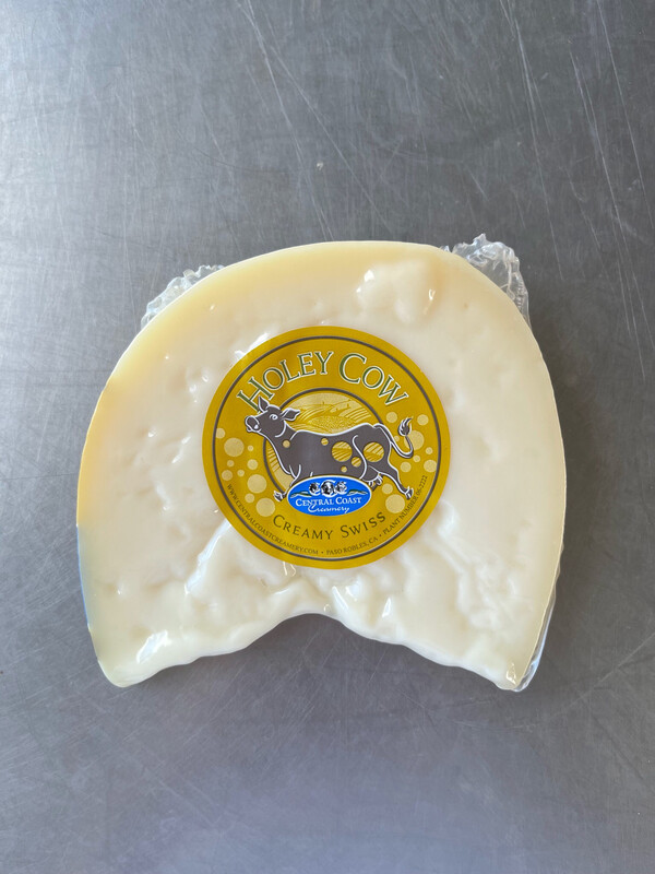 Cheese Central Coast Creamery Swiss Holey Cow  CA 6 oz