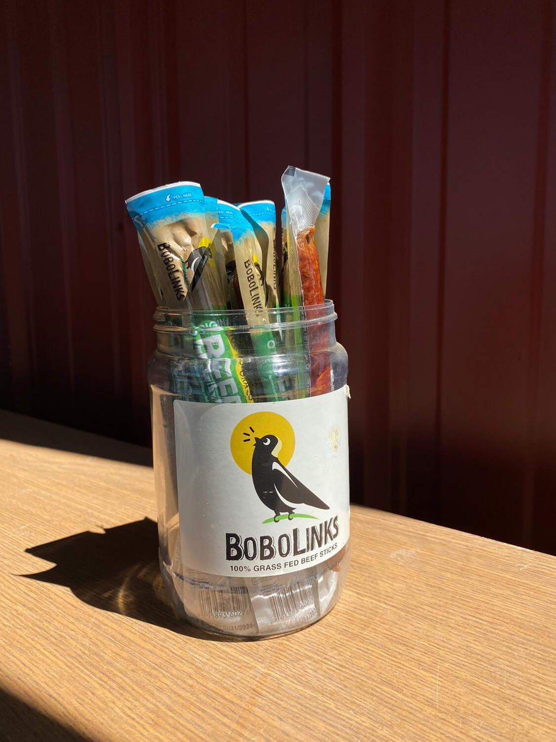 Bobo Links Beef Organic Sticks each