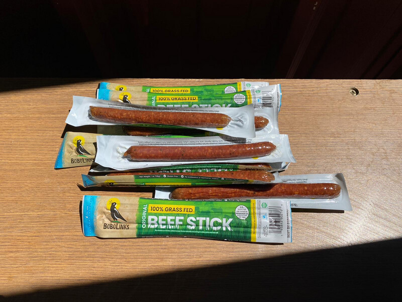 Bobo Links Organic Beef Sticks 8
