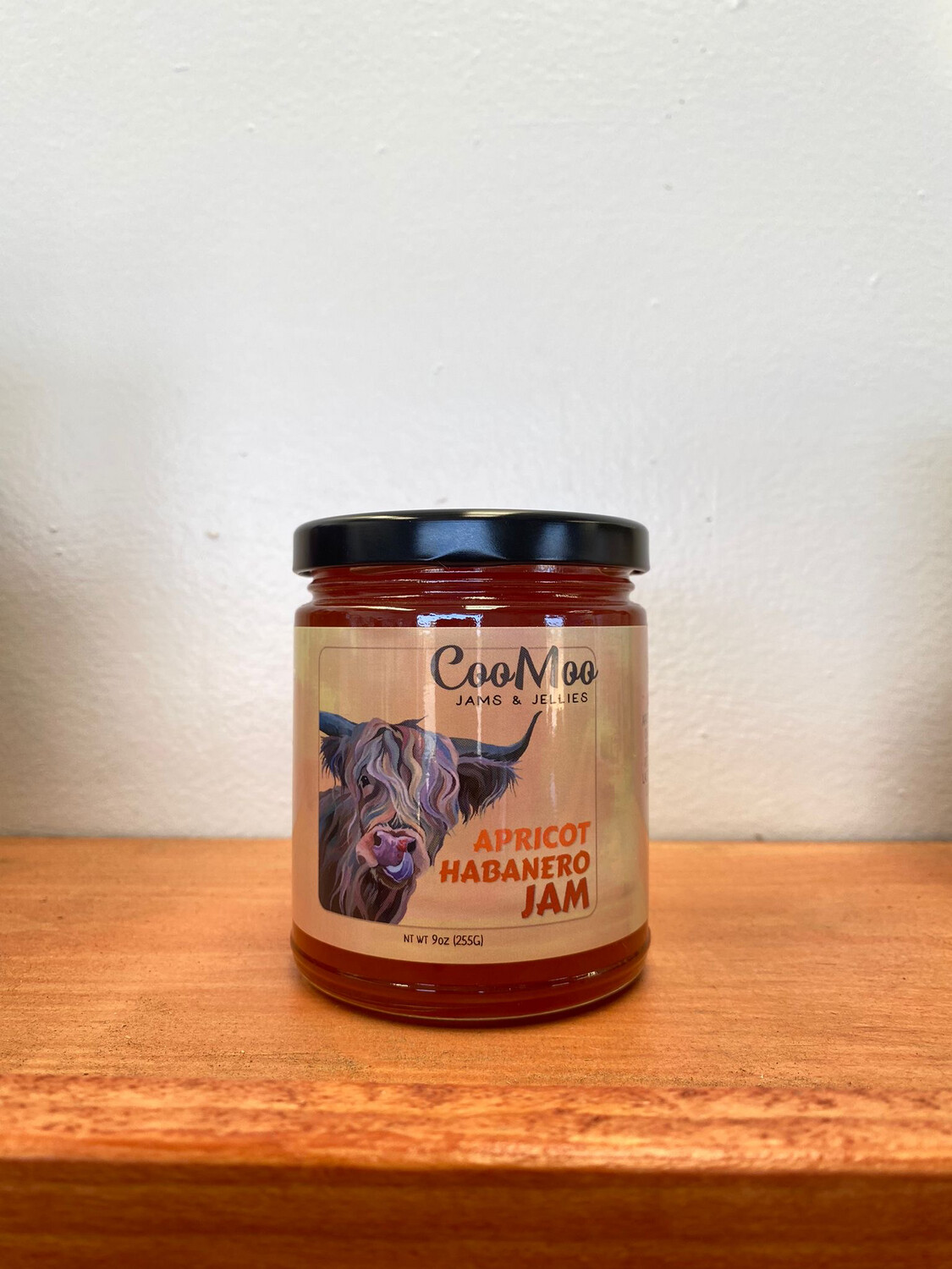 CooMoo Apricot Habanero Jam 9 oz