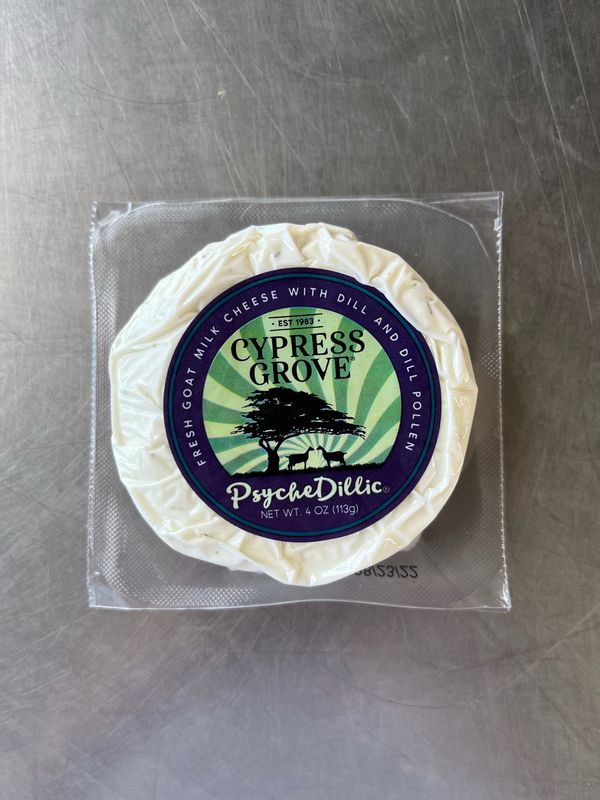 Cheese Cypress Grove PsycheDillic Chevre  CA 4 oz