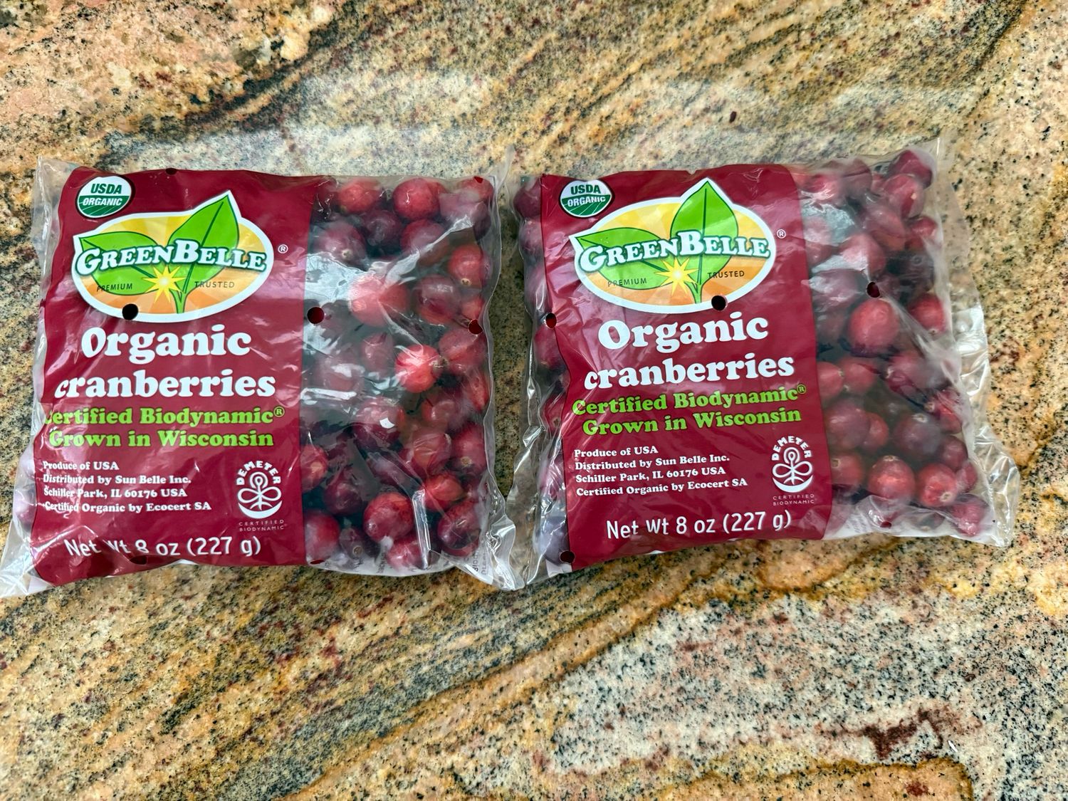 Cranberries 8 oz Organic