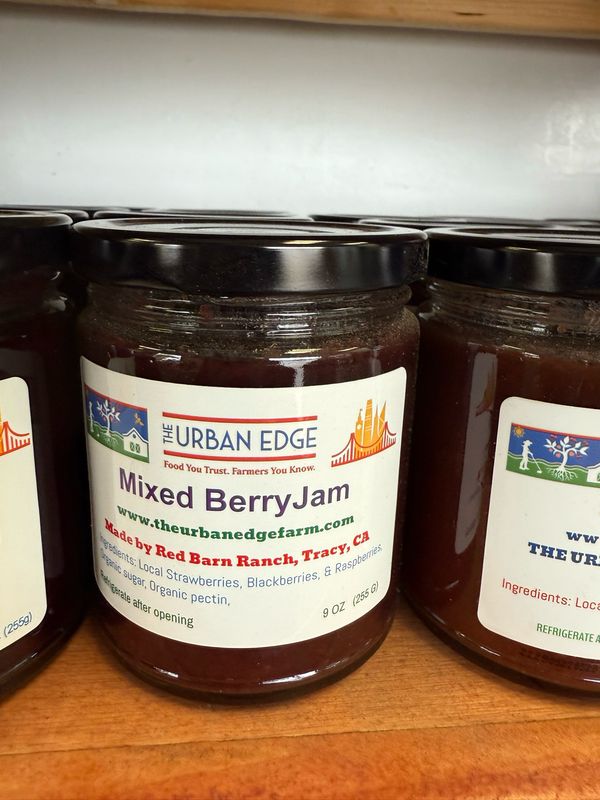 Jam Mixed Berry Jam Local 9oz