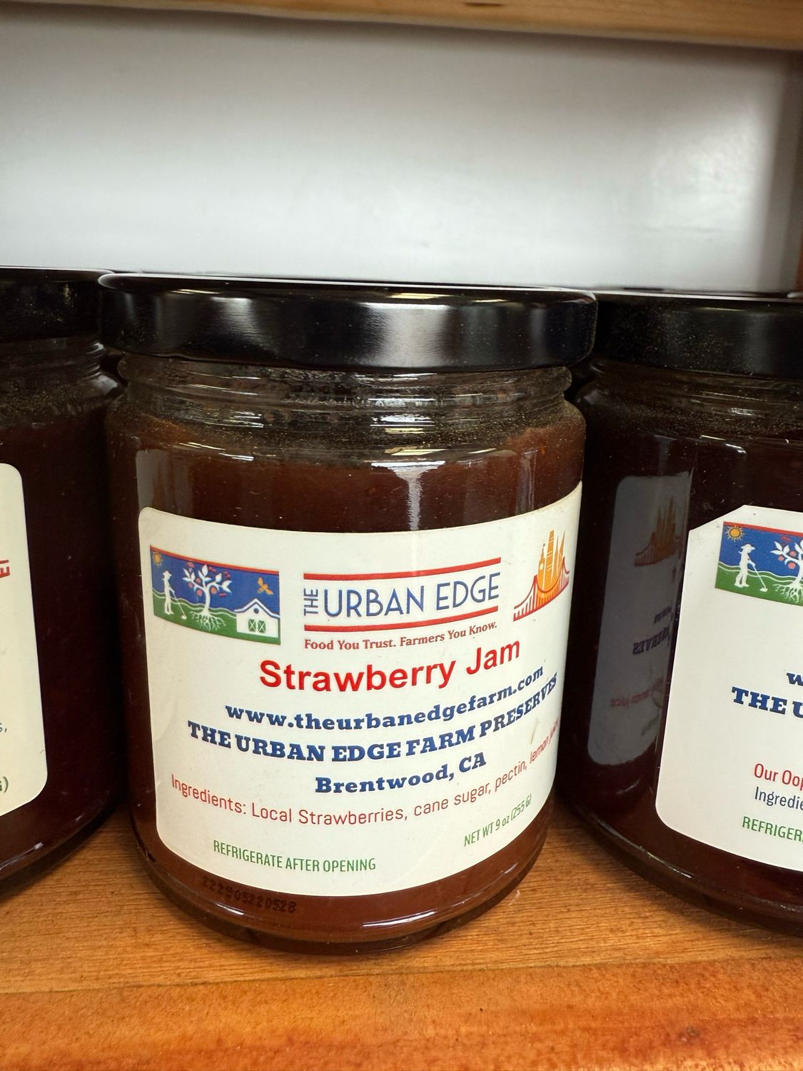 Jam Strawberry Local 9 oz