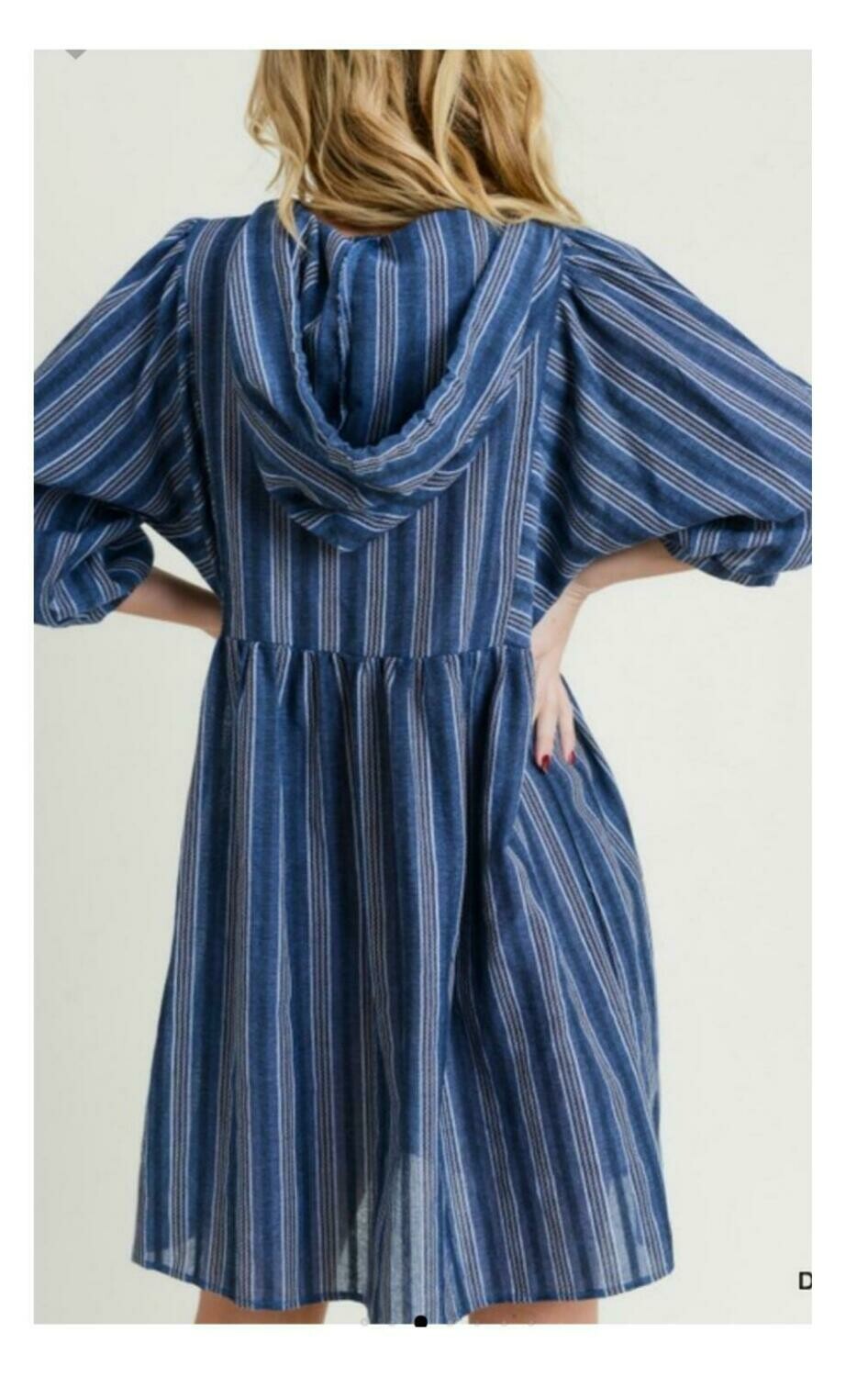 Hooded Bohemian Embroidery Dress