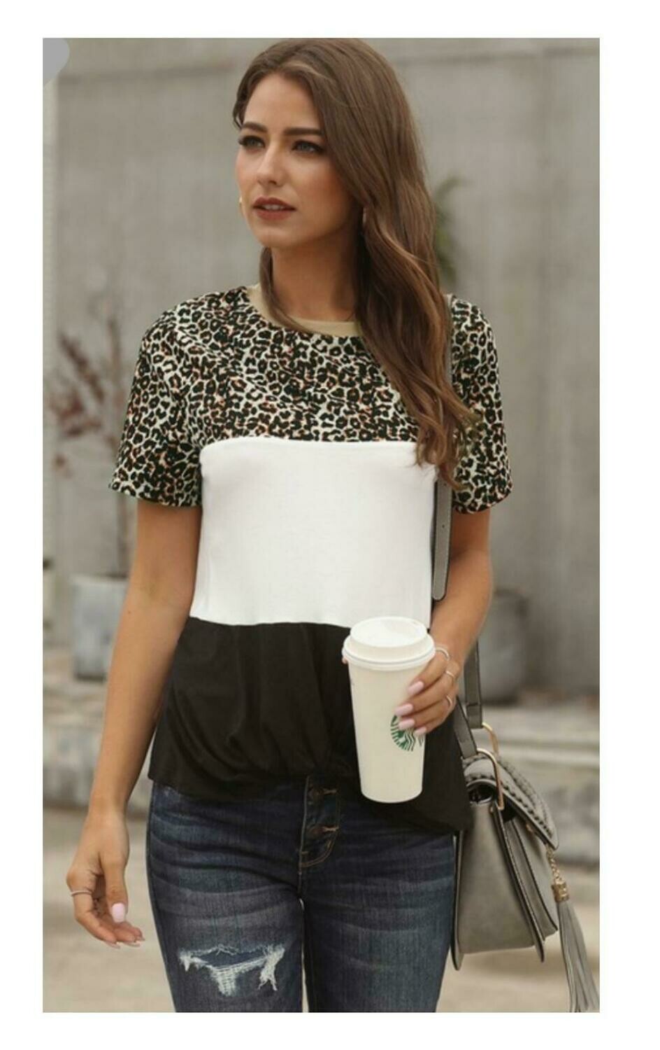 Leopard Casual T Shirt Comfy &amp; Chic