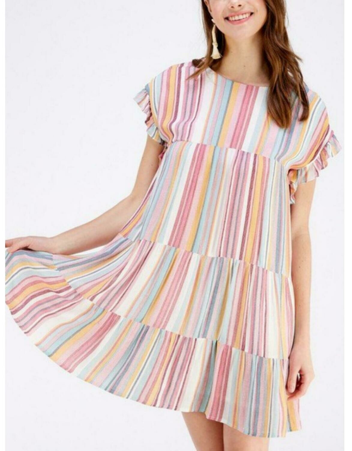 Rainbow Baby Doll Dress