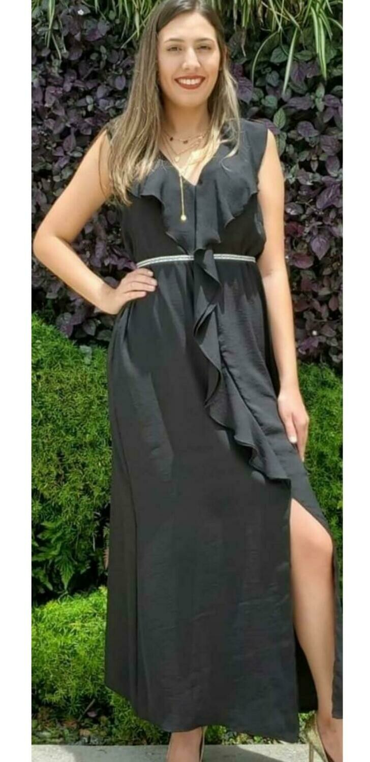 Olé Maxi Dress Black Large Only