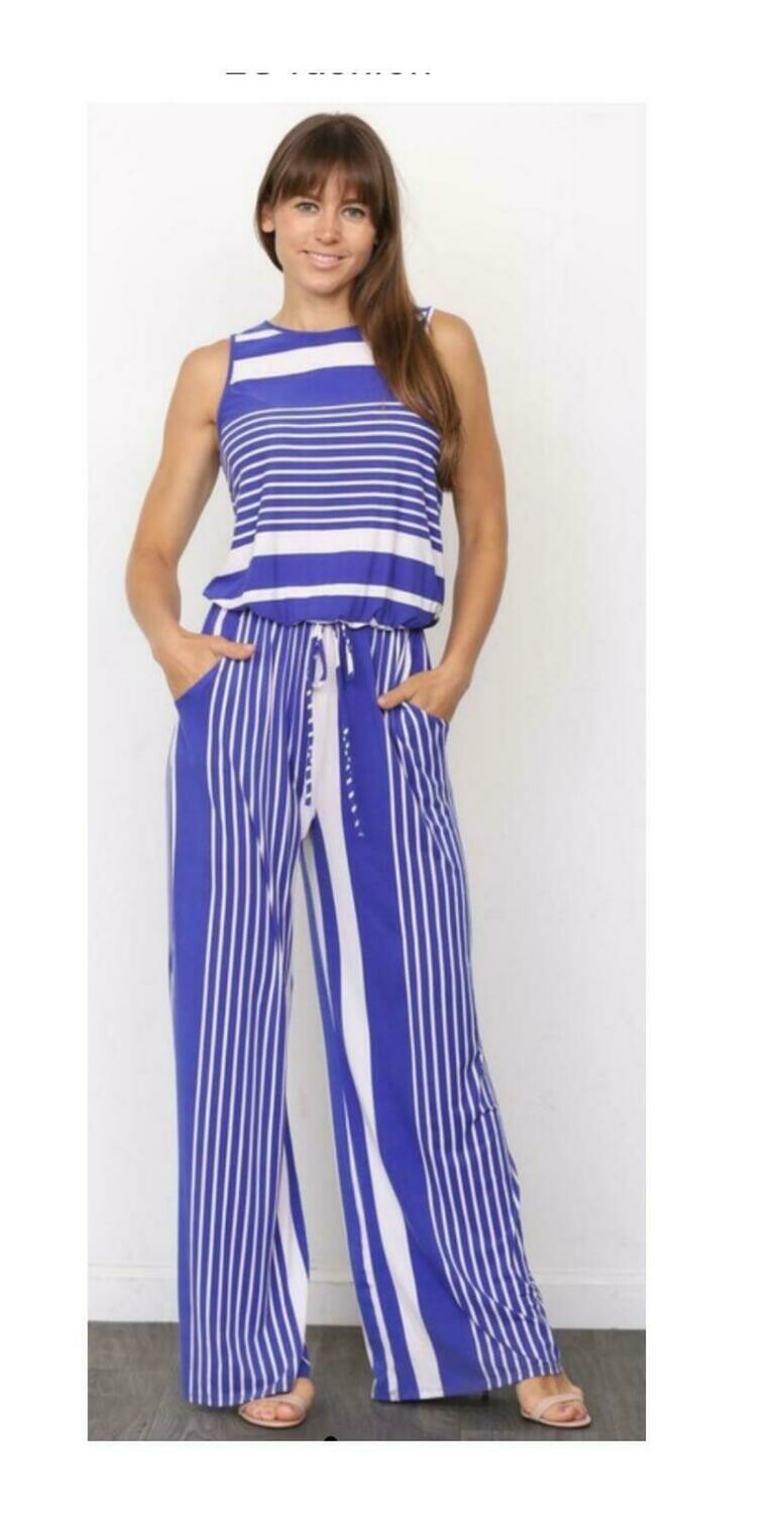Blue Beautiful Jumpsuit