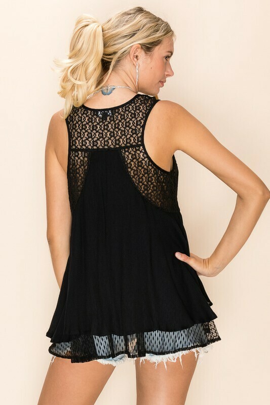 Lace Tank Top