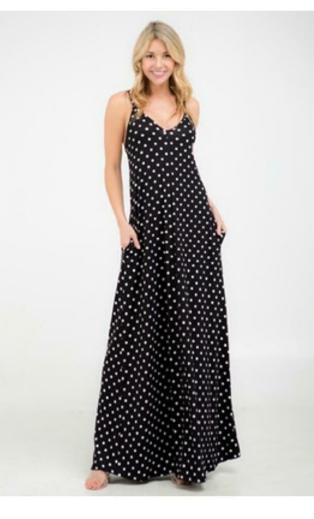 V Neck Loose Fit Spaguetti Strap