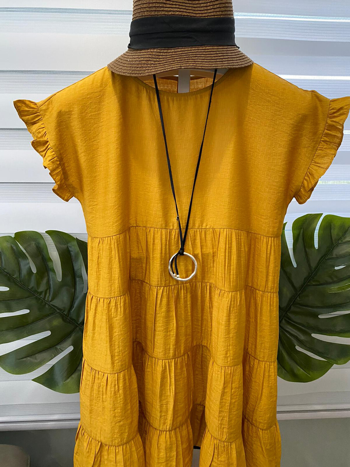 Mostaza Babydoll Dress
