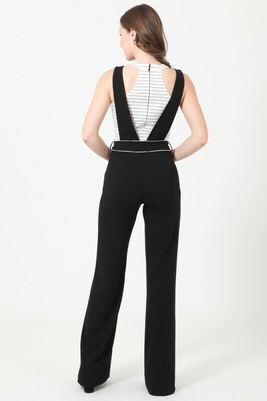 Stripe Top Jumpsuit