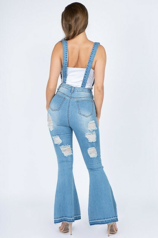 Bell Botton Denim Light Blue