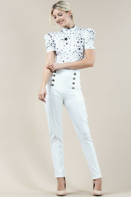 Office Pants Button Minnie