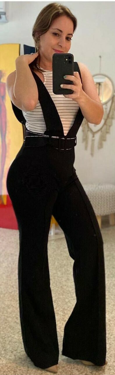 Stripe Top Jumpsuit