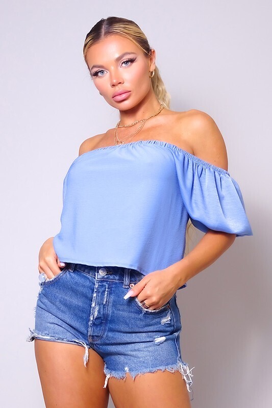 Off Shoulder Summer Blouse