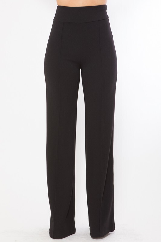 Perfect Fit Solid Pants