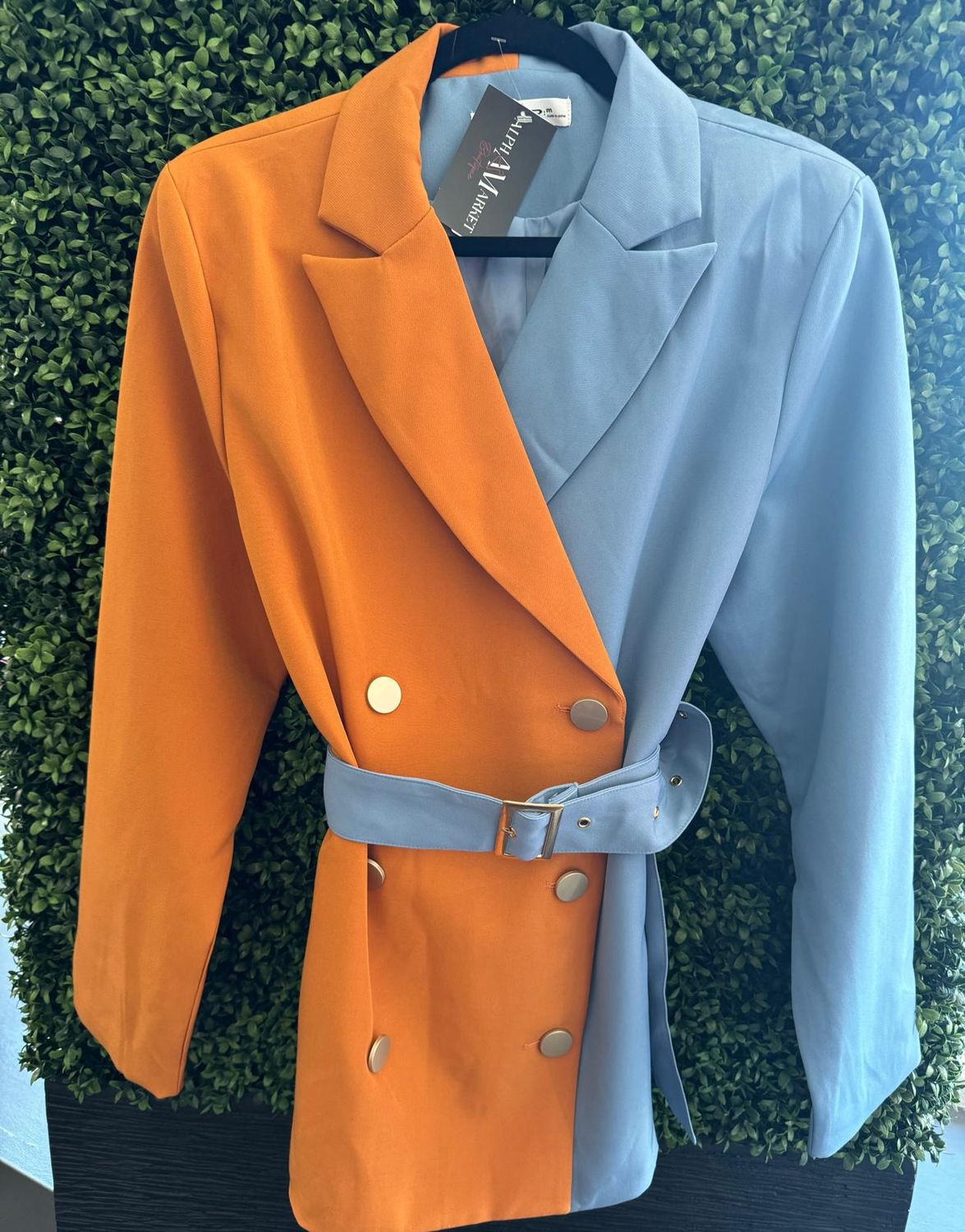 Color Block Blazer