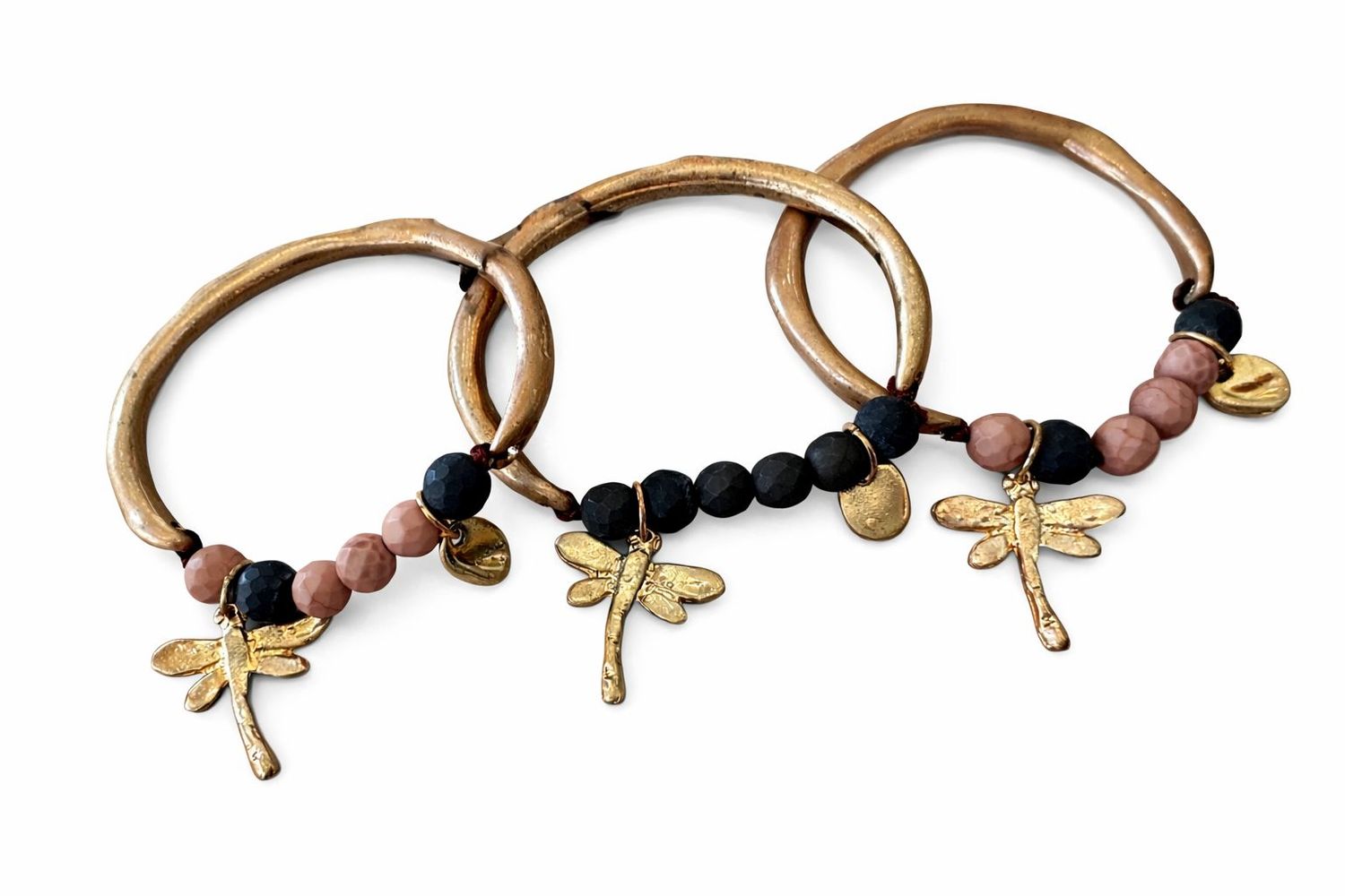 Brass Butterfly Pulsera