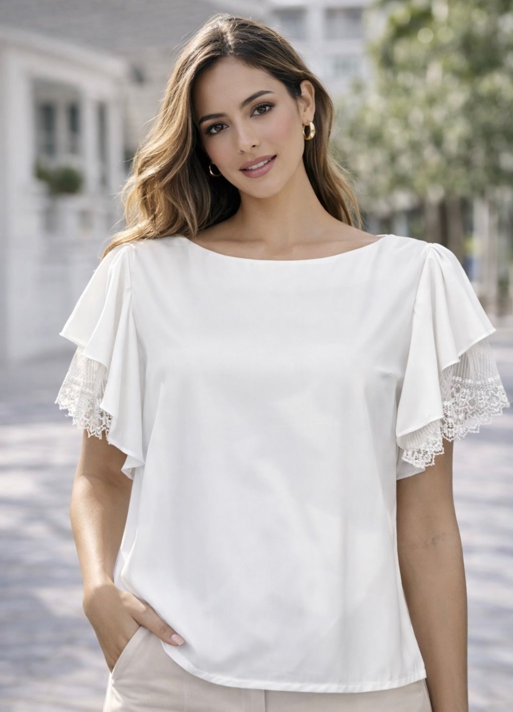 Elegant White Blouse
