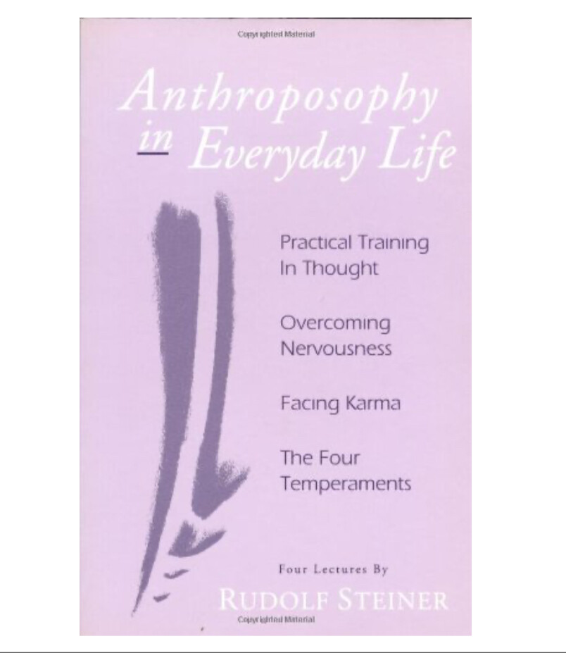 Anthroposophy In Everyday Life B4272