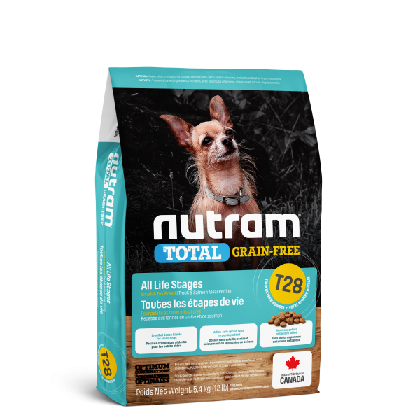 Nutram T28 Small & Toy Breed Adult Dog - Trout & Salmon