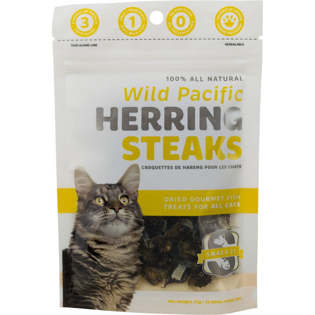 Snack 21 Herring Steaks For Cats