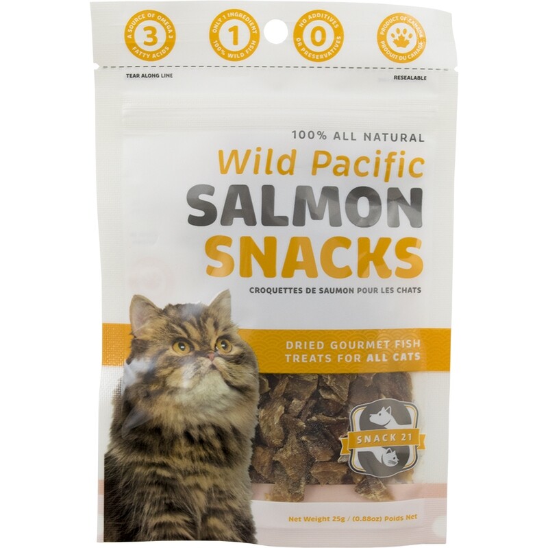 Snack 21 Salmon Snacks For Cats