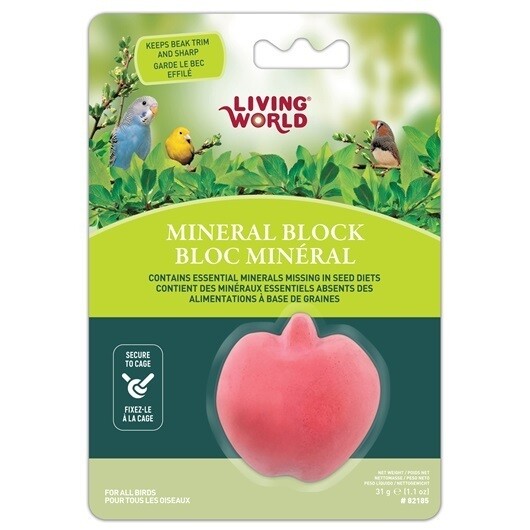 Living World Mineral Block Apple