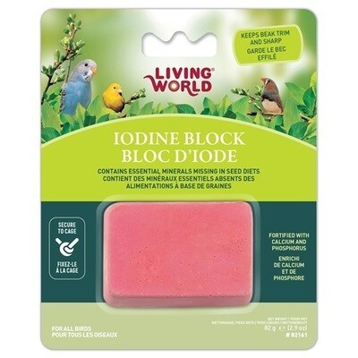 Living World Iodine Block Large