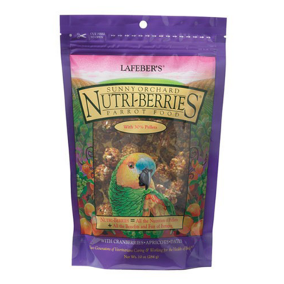 Lafeber's Sunny Orchard Nutriberries Parrot 10 oz