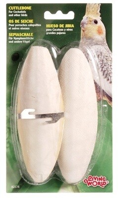 Living World Cuttlebone Large - Twin Pack
