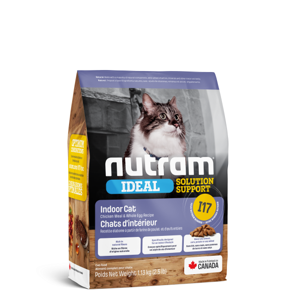 Nutram I17 Cat Indoor Shedding 1.13 kg