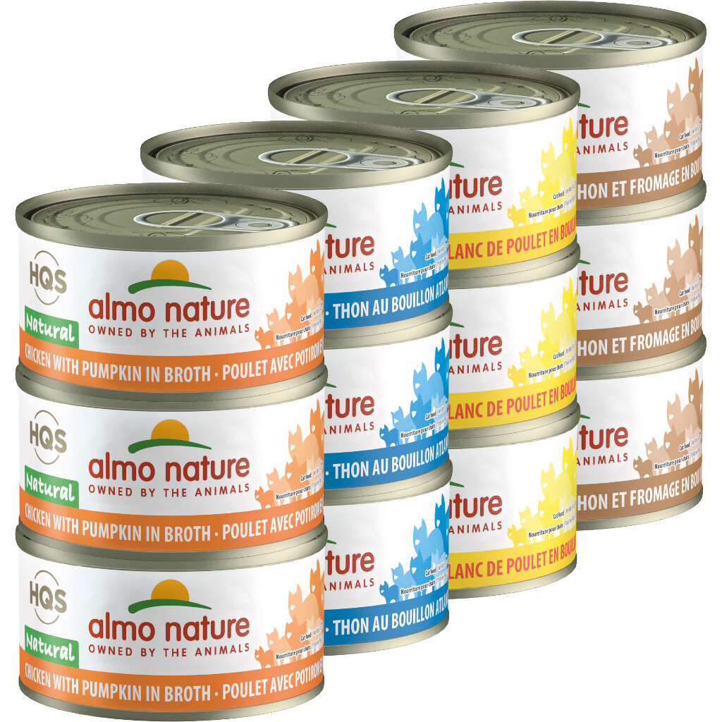 Almo Cat Natural Rotational Pack 1 Tuna & Chicken - 12 Pack