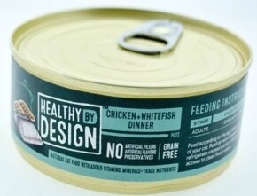 Healthy By Design Turkey & Salmon Pate 156 G