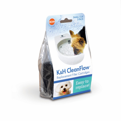 K&amp;H Clean Flow Filter Small 3Pk/80 Oz