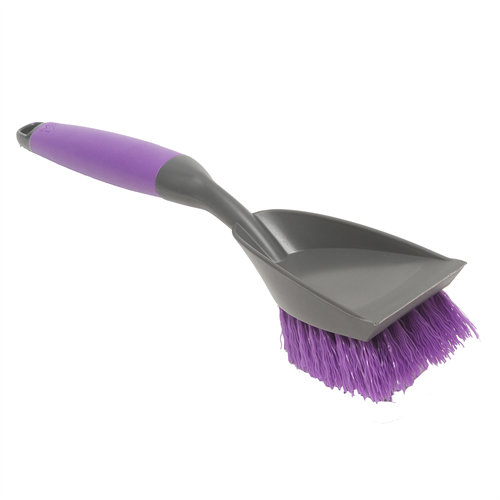 Messy Cats Litter Box Cleaning Brush W/ Scraper