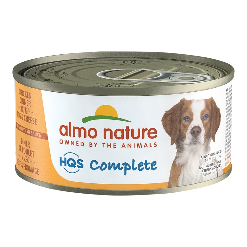 Almo Dog Chicken Dinner Cheese &amp; Egg 5.5 oz