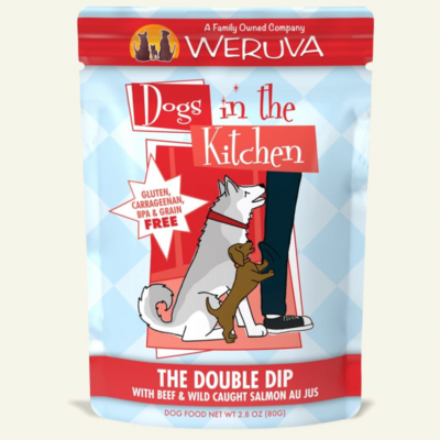 Dogs In The Kitchen Double Dip 2.8 oz Pouch