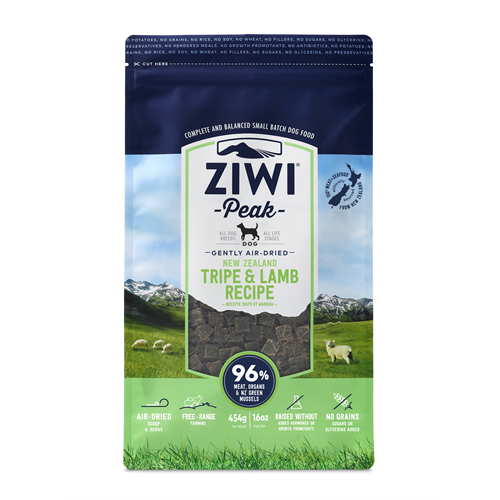 Ziwi Tripe & Lamb Air Dried Food 454 G