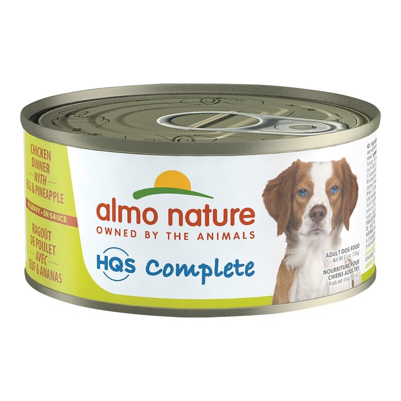 Almo Dog Chicken Dinner Egg &amp; Pineapple 5.5 oz