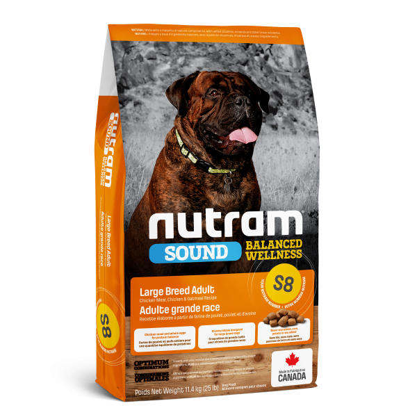 Nutram S8 Large Breed Adult 11.4 kg