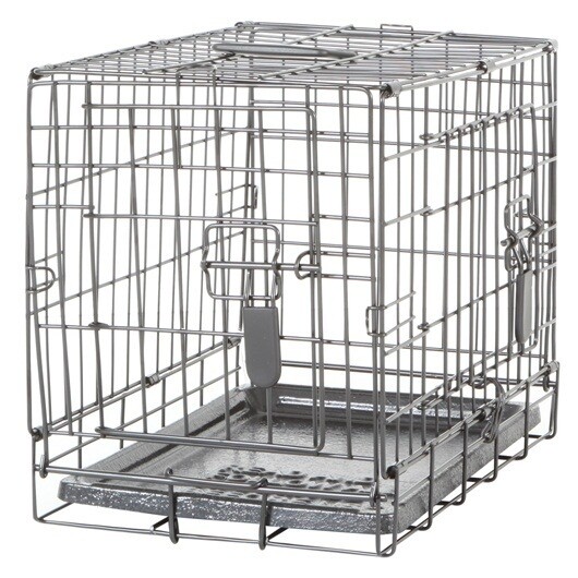 Dogit Two Door Wire Crates w/ Divider XS - 18 inch